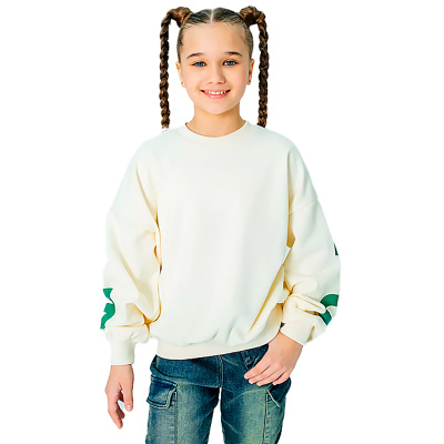 Свитшот для девочки Colabear 687041 молочный 1